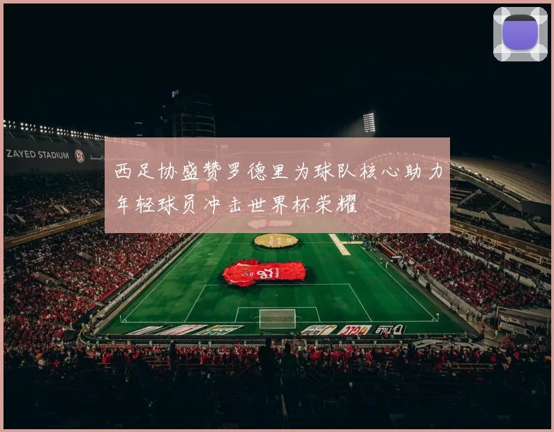 西足协盛赞罗德里为球队核心助力年轻球员冲击世界杯荣耀